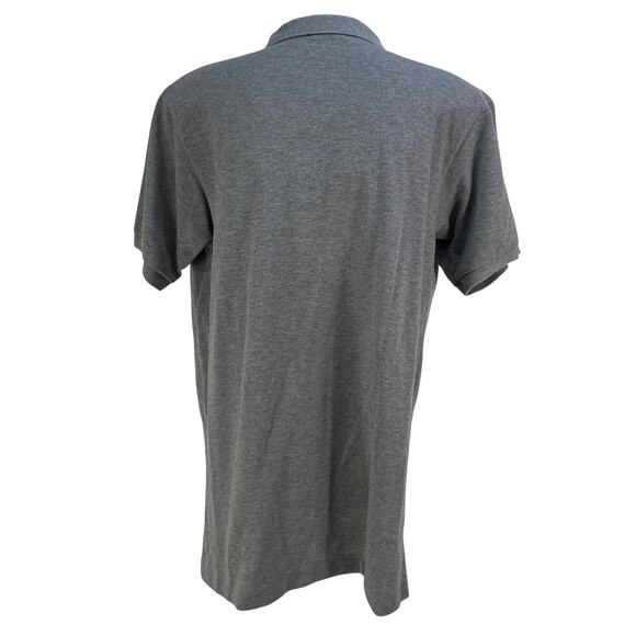 J. Crew Men's Classic Piqué Polo Shirt Vintage 80s Gray - Picture 6 of 6